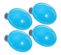CALLARON 4 Pièces Embout Couverture Large Arrosoir Bleu Rapide en Plastique Solution Polyvalente pour Arrosage Jardin et Fleurs Fragiles pour Petits Espaces