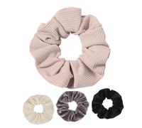 CALLARON 4 Pièces En Velours Côtelé Décoratif Accessoires De Cheveux Pour Les Femmes Titulaires Élastiques Queue De Cheval Cravate De Cheveux De Filles En Tissu