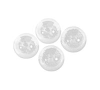 CALLARON 4 Pièces Massage Handball à Main En Verre Balles Anti-stress Balle De Préhension Pour Doigts De Massage Entraîneur De Préhension Un Verre Transparent