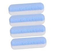 CALLARON 4 Pièces Pierre à Pédicure Double Couleur pour Exfoliation des Râpe pour Peaux Mortes et Callosités Outil Ergonomique pour Soin Domicile