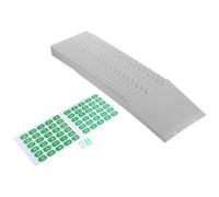 CALLARON 4 Pièces Présentoir de Cartes de Présence Mural, 40 Compartiments | Structure Verticale Claire, Installation Rapide, Gain de Place au Mur, pour Badges et Cartes D'affaires