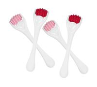 CALLARON 4 Pièces rouleau facial peau massage soin du visage sculpture yeux un B pour masseur visage rouleau de cou rouleau oculaire masseur de visage en silicone abdos