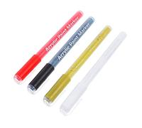 CALLARON 4 Pièces Stylo à peinture manucure Clous stylo vernis à ongles conseil marqueurs d'art d'ongle stylos de dessin de ligne d'ongle stylo à ongles Propylène