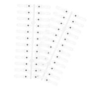 CALLARON 48 Pièces Magnetic Nail Display Board for Nail Art Practice with Detachable Tips for Diy Manicure and Skill Improvement