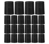 CALLARON 48pcs Clips de Fixation en Plastique Noir pour Étagères Grillagées, Installation Rapide et Légère, Accessoires de Rangement Pratiques Maison Voyage