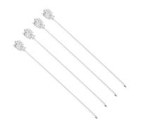 CALLARON 4pièces à Cheveux Métal Cuivré Baguette à Cheveux Épingle Lot De Accessoires Pour Décoration Coiffure Usage Quotidien Et Événements Spéciaux