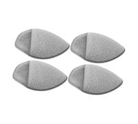 CALLARON 4pièces Éponge De Nettoyage Réutilisable Exfoliant Pu Pour Démaquillage Et Lavage Visage Outils De Ergonomiques Pour Peau Sensible