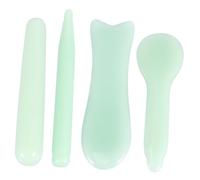 CALLARON 4pièces Lot De Tiges De Grattage Jade Pour Massage Facial Dorsal Oculaire Et Corporel Simple Et Utile