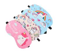 CALLARON 4pièces Masques De Sommeil Nocturnes Confortables Pour Motif Licorne Résistants à Usure