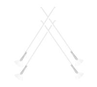 CALLARON 4pièces Pinceaux pour Visage Applicateurs de Crème à Outils Cosmétiques pour Masques de Soins et Pinceaux Éventail pour Peinture