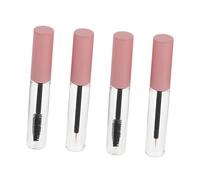 CALLARON 4Pièces Tubes De Mascara Vides De Applicatrice Conteneurs pour DIY Bouteilles Transparentes Pet pour Mascara Et Eyeliner