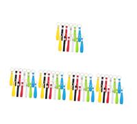 CALLARON 5 Ensembles Bracelet Silicone Pour Clés Porte Clés Coloris Variés Noir Blanc Rouge Jaune Bleu Vert Comme De Remerciement Pour Femmes Et Filles 12 Pièces * 5