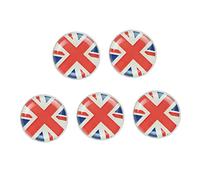 CALLARON 5 Pièces Broches Zinc Drapeau National Épingles Décoratives pour Vêtements et Accessoires Styles Mixtes