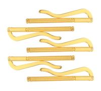 CALLARON 5 Pièces Clip à Billets Vintage Métal à Ressort Barrette de Remplacement Résistante pour Portefeuille Bifold et Porte-Cartes Accessoire et Facile à Installer pour Hommes