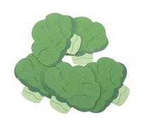 CALLARON 5 Pièces Éponges de Bain de Bois Brosse de Exfoliante Douce pour Nettoyage Forme Brocoli Cartoon