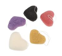 CALLARON 5 Pièces Éponges de Nettoyage Visage de Éponge Exfoliante pour Maquillage et Nettoyage Peau Utilisation Douce et Hommes