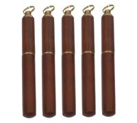 CALLARON 5 Pièces Kit Nettoyage Oreilles Métal avec Étui Cuillère Oreille Portable Petite Tête Précise pour Adultes Garçon Fille Outil Voyageur pour Retirer Cire Auriculaire