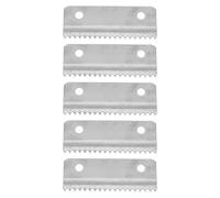 CALLARON 5 Pièces Lame de Rechange Tranchant Constant pour Coupeur de Ruban Adhésif Argenté Compatible et pour Usage Scolaire Machines à Relier