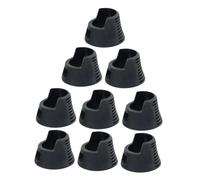 CALLARON 50 Pièces Bague d'absorbeur en silicone capuchons d'aiguilles pour Outils de tatouage professionnel anneau fourniture de tatouage couverture de pointe de Noir