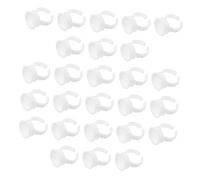 CALLARON 500 Pièces Gobelets à Pigments Compartimentés Lot Pour Greffe De Cils Colle Fournitures Pour Tatouages Porte-pigments Gobelets à Encre Pigmentée