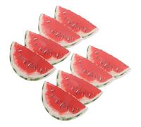 CALLARON 50pièces Broche Pastèque Acrylique Style Cartoon Mignon à Porter Boutonnière Épingler Décoration Fruitière Estivale pour Vêtements et Sacs Cadeau Badge Kawaii pour Plage