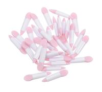CALLARON 50pièces Pinceaux à Lèvres Ronds Silicone Pour Applicateur Ombre à Paupières Stick De Maquillage Pour Yeux Et Gloss