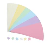 CALLARON 540 Feuilles de Papier Origami Japonerie Étoiles en Papier Origami Double Face Dégradé 6 Couleurs Macaron Loisirs Créatifs DIY Décoration Présent Album de Souvenirs