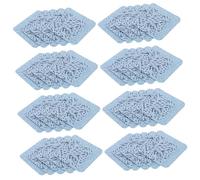 CALLARON 540 pièces Nail Wiping Pads Bleu Coton Doux Sans Peluches Lingettes Dissolvant Vernis Ongles Pour Gel Colle Extensions Lot Professionnel Pour Usage Fréquent Et Salons