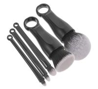 CALLARON 5pièces Kit De Pinceaux Maquillage Avec Pinceaux Estompeurs Pour Visage Poudre Et Blush De Cosmétiques Portable