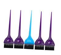 CALLARON 5pièces Lot De Peignes De Coloration Cheveux Peignes De Coiffure Pour Usage Domestique Et Salon Avec Extrémité Pointue Et Pinceau Pratique