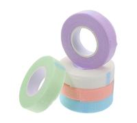 CALLARON 5pièces Ruban De Gel Pour Extension De Cils Adhésif Respirant Et Confortable Pour Isolation Des Cils Supérieurs Et Inférieurs Vert Bleu Rose Blanc