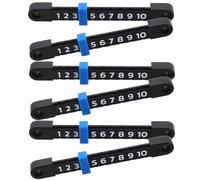 CALLARON 6 compteurs de Score Baby-Foot HIPS 10 Chiffres en lot | Installation simple, affichage net, suivi précis des points, pour réunions familiales et pauses au bureau