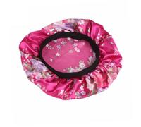 CALLARON 6 Pièces Bonnet De Chimiothérapie Filles Chapeau Dames Bandes Large Doublé Turbans De Cheveux Pour Femmes Satin Se Soucier Dormir Noir Patients Tissu