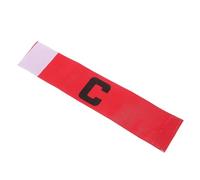 CALLARON 6 Pièces Brassard de Capitaine de Football Lettre C Rouge en Nylon