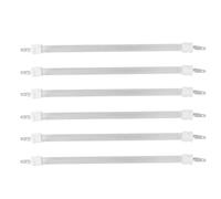 CALLARON 6 Pièces Élément Chauffant de Remplacement en Quartz Blanc pour Radiateur D'appoint, Tube Infrarouge à Quartz Économie D'énergie, Adapté aux Bureaux et Postes de Travail