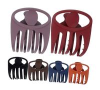 CALLARON 6 Pièces Épingle à Cheveux Française Agrafe Griffe Pour Bouclé Barrette Française Pinces à Cheveux De Style Français Clips Français Barrettes à Cheveux Pc