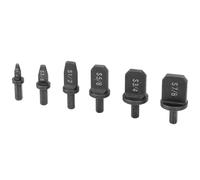 CALLARON 6 Pièces Évaseur de Tube en Cuivre pour Perceuse Électrique, Outil en Acier Carbone Facile à Utiliser, pour Réparation de Climatiseurs et Congélateurs