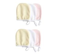 CALLARON 6 Pièces Lingettes Démaquillantes Microfibre Lavables Serviette Visage Absorbante Et Réutilisable Pour Nettoyage Quotidien Adaptée Aux Peaux Délicates Kit Pratique Pour Voyage