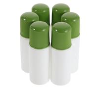 CALLARON 6 Pièces Refillable Sponge Head Applicator Bottles For Precise Liquid Medicine Application Leakproof Plastic Dauber Containers For Travel And Daily Use