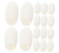 CALLARON 60pièces Boule De Soin Du Visage Cocons De Soie Nettoyant Visage Doux Et Exfoliant Produit De Nettoyage Pour Peau Éclatante