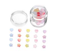 CALLARON 60pièces Décoration De Nail Art Diy Autocollants De Téléphone Cœurs Et Soft Candy Pour Ongles Par Paquet Par Lot