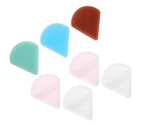 CALLARON 7pièces Houppette Silicone Pour Maquillage Applicateur De Fond De Teint Liquide Tampon Cosmétique Pour Blush Anti- Usage Sec Et Humide
