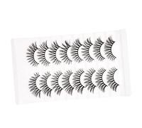 CALLARON 8 Cils Étrangers Fausse Faux Cils Naturels pour Maquillage Élégant et