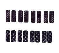 CALLARON 8 Paires Autocollants De Tissu Autocollants En Velours Pinces à Cheveux Coiffantes Style Cheveux Autocollants Coup De Cheveux Stickers Porte-cheveux Pince Cheveux