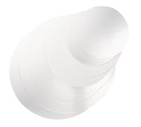 CALLARON 8 Pièces Cake Drum Rond, Assiette de Transfert pour Gâteau, Carton Blanc, Léger, Rond, 2mm, pour Gâteau Mousse et Pièce Montée, Restaurant Plupart des Occasions