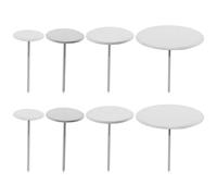 CALLARON 8 Pièces Ensemble D'outils de Décoration de Gâteaux en Acier Inoxydable, Aiguille à Décorer les Fleurs Crème, Matériel Robuste et Convivial pour Pâtisserie et Décoration de