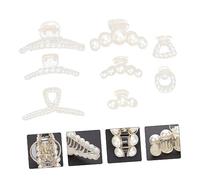 CALLARON 8 Pièces épingle à cheveux barettes cheveux fille barrettes pinces cheveux barrette cheveux épingles à cheveux perles épingle à cheveux des femmes résine