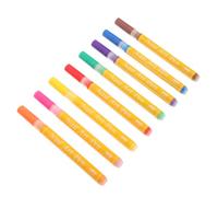 CALLARON 8 Pièces Marqueurs Pour Nail Art Marqueurs De Peinture Sur Toile Clou Dessin Peinture Marqueur Stylo à Peinture Marqueur De Coloriage Marqueur De Pneus Plastique