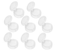 CALLARON 8Pièces Boîte de Rangement à Paupières Étui Compact pour Fards à Paupières Organisateur Pratique pour Cosmétique pour Dresser et Voyager