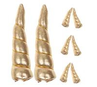CALLARON 8pièces Fournitures De Fabrication De Licorne Corne De Licorne Pour Cheval Coiffe De Corne De Kit De De Bricolage Accessoires De Costume Pour Animaux De Compagnie